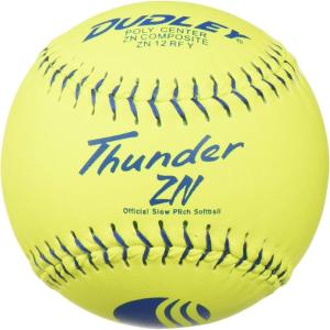 imageDUDLEY 12quot USSSA Thunder ZN Slowpitch Classic M Stamp Softball  12 pack