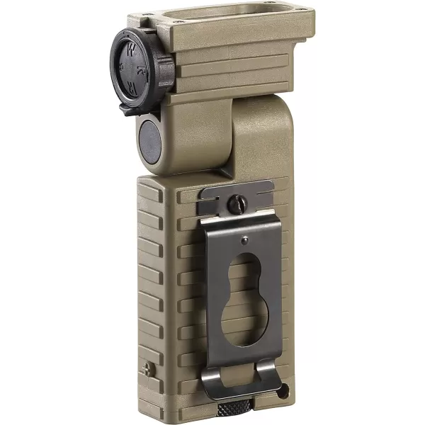 Streamlight 14024 Sidewinder 55-Lumen Aviation Flashlight White LED with MOLLE Retainer and Batteries, Coyote