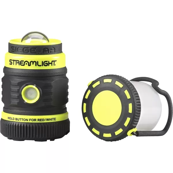 Streamlight 44953 Siege 200-Lumen Ultra-Compact AA Alkaline Outdoor Hand Lantern/Flashlight, Blue