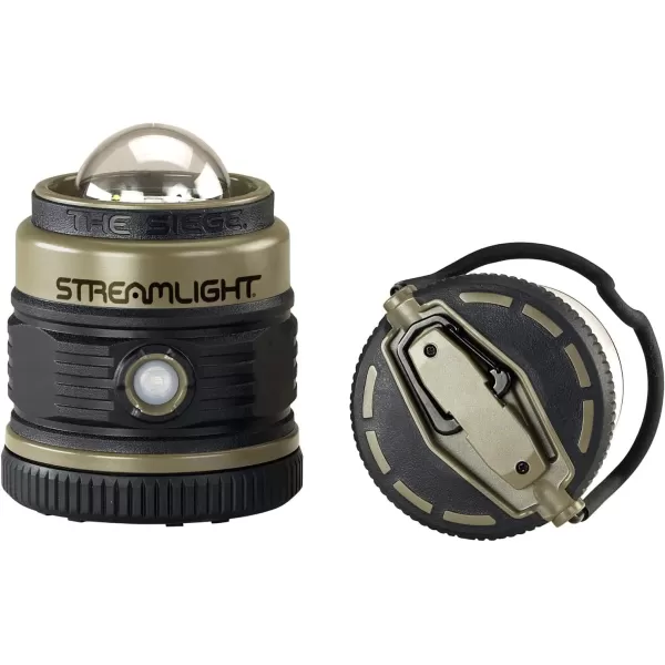 Streamlight 44953 Siege 200-Lumen Ultra-Compact AA Alkaline Outdoor Hand Lantern/Flashlight, Blue