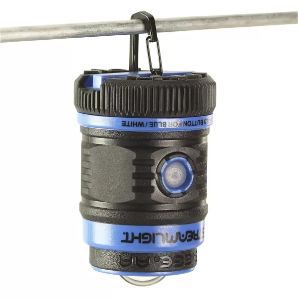 Streamlight 44953 Siege 200-Lumen Ultra-Compact AA Alkaline Outdoor Hand Lantern/Flashlight, Blue