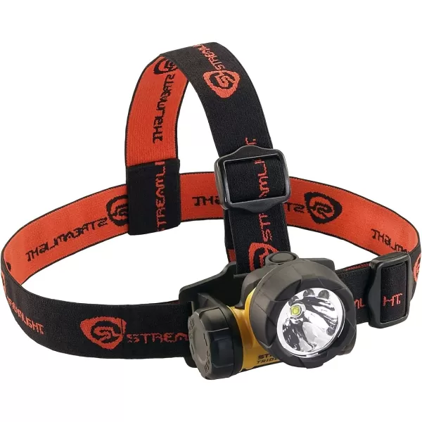 Streamlight 61050 Trident Super-Bright LED Multi-Purpose Headlamp, Yellow - 80 Lumens