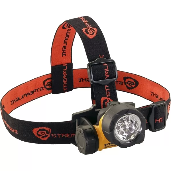 Streamlight 61052 Septor LED Headlamp with Strap - 120 Lumens Yellow