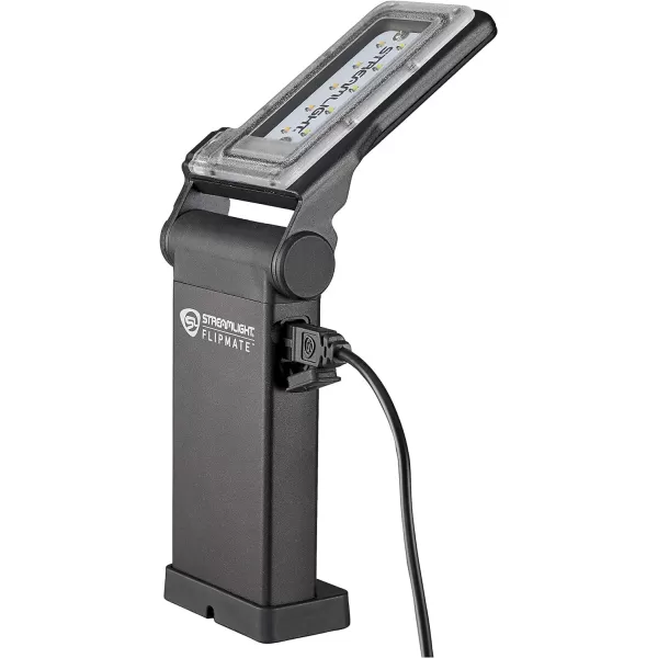 Streamlight 61500 Flipmate 500-Lumen USB Rechargeable Multi-Function Compact Work Light, Black