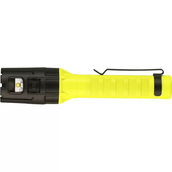 Streamlight 67751 Dualie 2AA 175-Lumen Dual Beam Flashlight w/Pocket Clip and Magnetic Base, Box, Yellow