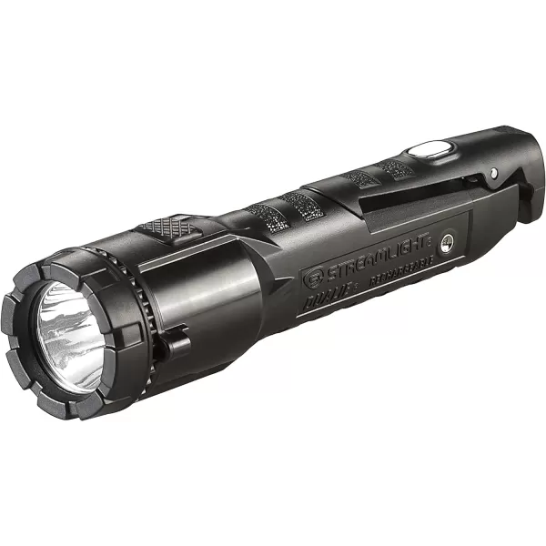 Streamlight 68786 Dualie 275-Lumen Multi-Function, Intrinsically Safe, Rechargeable Flashlight with Magnetic Clip, Without Charger, Black