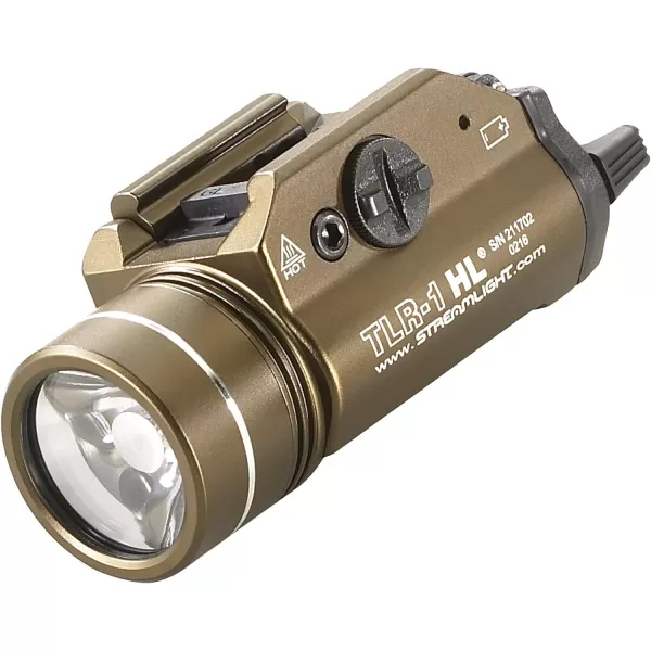 Streamlight 69262 TLR-1 HL 1000-Lumen Weapon Mounted Light with Long Gun Kit, Includes Safe Off Remote and Standard Switches, Remote Pressure Switch, Mounting Clips, Black