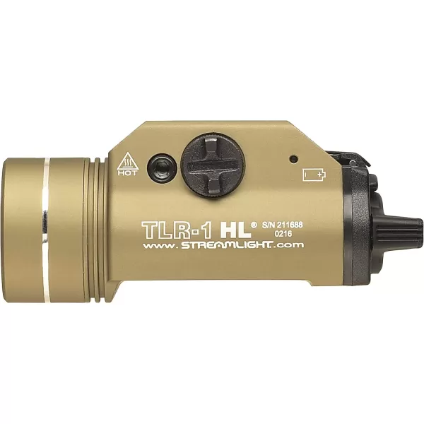 Streamlight 69262 TLR-1 HL 1000-Lumen Weapon Mounted Light with Long Gun Kit, Includes Safe Off Remote and Standard Switches, Remote Pressure Switch, Mounting Clips, Black