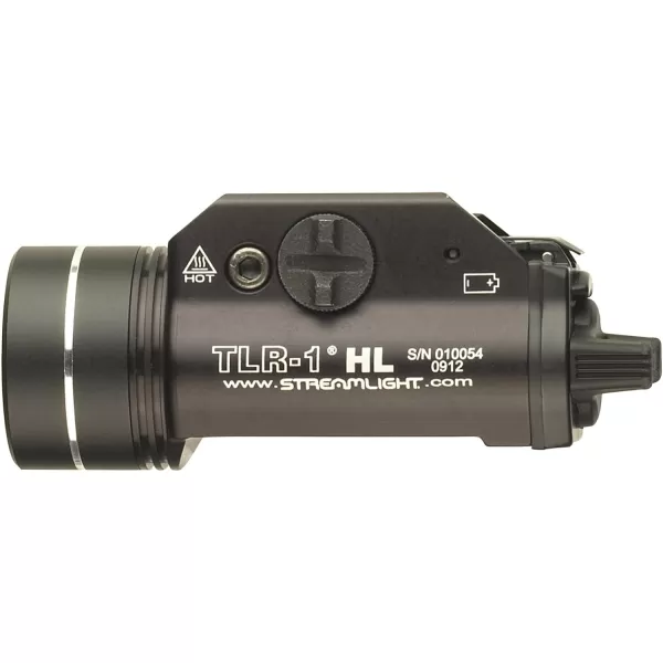 Streamlight 69262 TLR-1 HL 1000-Lumen Weapon Mounted Light with Long Gun Kit, Includes Safe Off Remote and Standard Switches, Remote Pressure Switch, Mounting Clips, Black