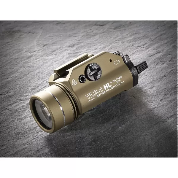 Streamlight 69262 TLR-1 HL 1000-Lumen Weapon Mounted Light with Long Gun Kit, Includes Safe Off Remote and Standard Switches, Remote Pressure Switch, Mounting Clips, Black