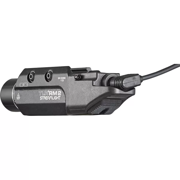 Streamlight 69450 TLR RM 2 Compact, Portable Rail-Mounted LED Tactical Lighting System with Tail Loc, Remote Switch, and 2 Lithium Batteries, Black