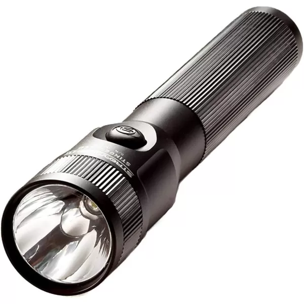 Streamlight 75712 Stinger 425-Lumen LED Bright Rechargeable Handheld Flashlight with 12V DC Charger, Black