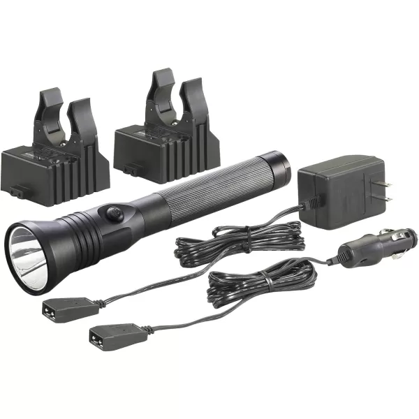 Streamlight 75900 Stinger DS LED High Power Rechargeable Flashlight Without Charger - 800 Lumens, Black