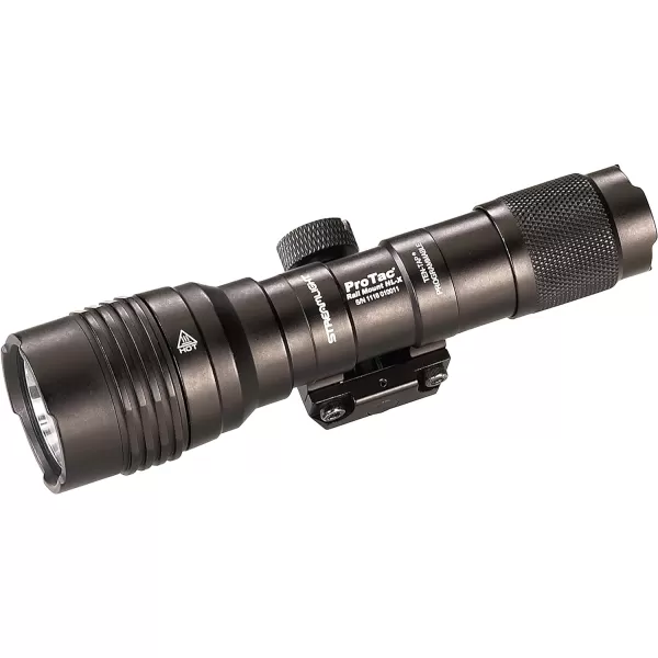 Streamlight 88071 ProTac Rail Mount HL-X USB 1000-Lumen Rechargeable Multi-Fuel Weapon Light with USB Battery and Cable, Remote Switch, Tail Switch, and Clips, Box, Black