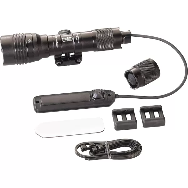 Streamlight 88071 ProTac Rail Mount HL-X USB 1000-Lumen Rechargeable Multi-Fuel Weapon Light with USB Battery and Cable, Remote Switch, Tail Switch, and Clips, Box, Black