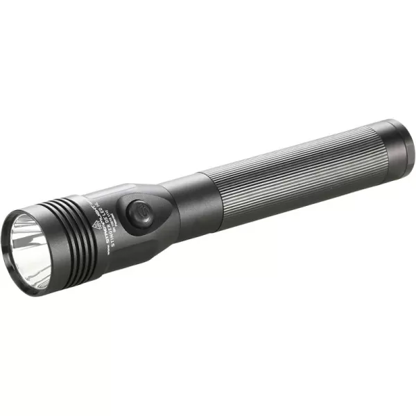 STREAMLIGHT 75455 Stinger DS LED High Lumen Rechargeable Flashlight with 120-Volt AC Charger - 800 Lumens, Black)