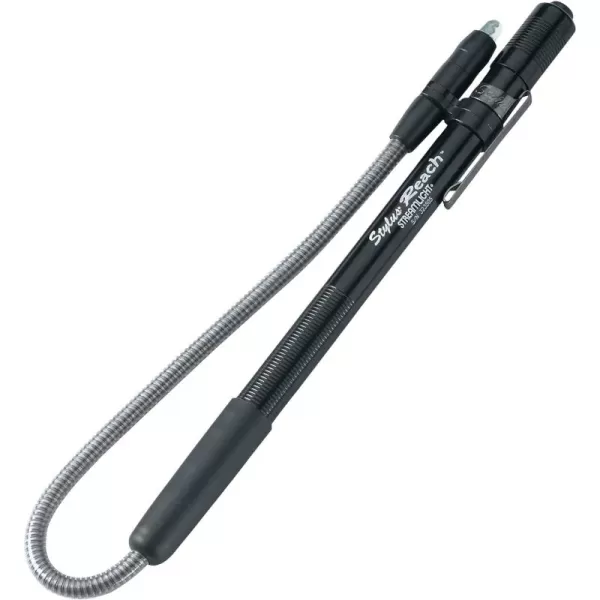 Streamlight 65618 Stylus 11-Lumen Reach Pen Light 11 with Flexible 7-Inch Extension Cable, Black