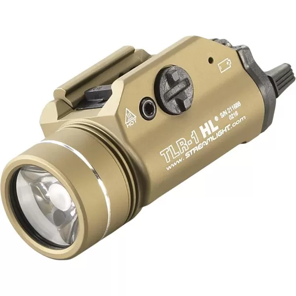 Streamlight 69262 TLR-1 HL 1000-Lumen Weapon Mounted Light with Long Gun Kit, Includes Safe Off Remote and Standard Switches, Remote Pressure Switch, Mounting Clips, Black