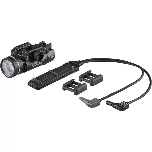 Streamlight 69262 TLR-1 HL 1000-Lumen Weapon Mounted Light with Long Gun Kit, Includes Safe Off Remote and Standard Switches, Remote Pressure Switch, Mounting Clips, Black