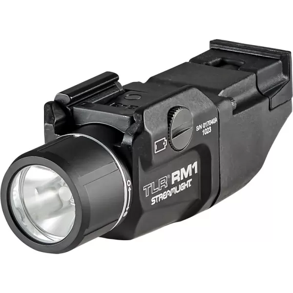 Streamlight 69450 TLR RM 2 Compact, Portable Rail-Mounted LED Tactical Lighting System with Tail Loc, Remote Switch, and 2 Lithium Batteries, Black