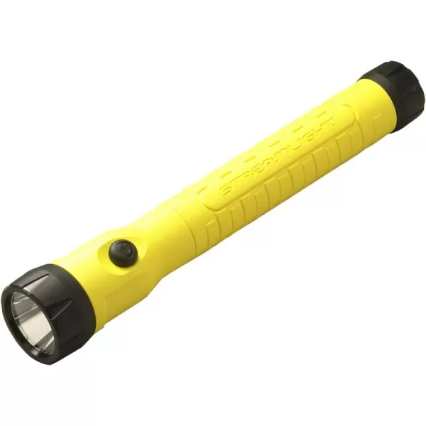 Streamlight 76410 PolyStinger LED HAZ-LO Intrinsically Safe Rechargeable Flashlight, Yellow - 130 Lumens