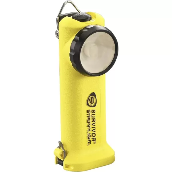 Streamlight 90522 Survivor LED Flashlight with 120V AC Fast Charger, 6-3/4-Inch, Black - 175 Lumens