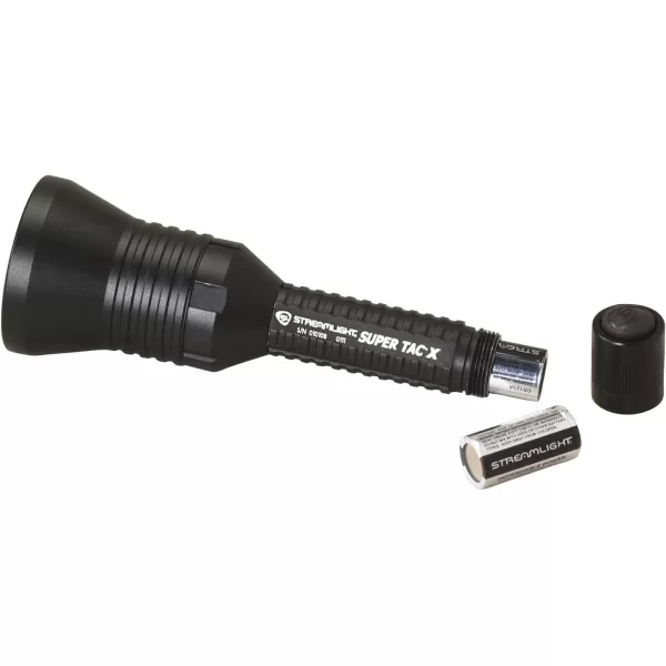 Streamlight 88708 Super TAC X 200-Lumen Tactical, Strobing Flashlight with Holster – Black