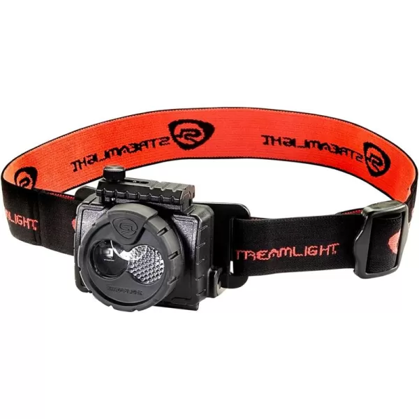 Streamlight 61601 Double Clutch 125-Lumen USB Rechargeable Headlamp, Black, Clear Retail Packaging