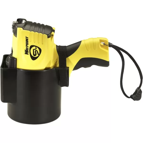 imageStreamlight 44900 Waypoint 550Lumen LED PistolGrip Spotlight With 12Volt DC Power Cord and Polymer MountHolder YellowYellow