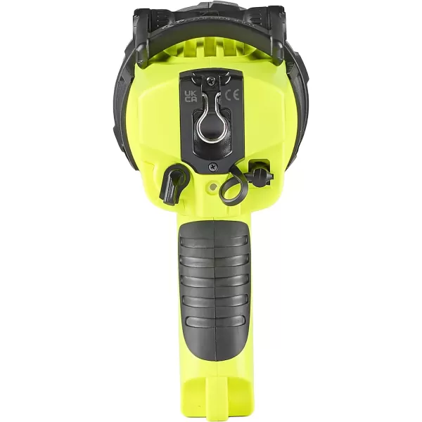 imageStreamlight 44911 Waypoint 400 Rechargeable 1400Lumen Long Range PistolGrip Spotlight with 120V AC Charger and Polymer HolderMount BlackYellow