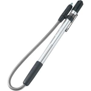 imageStreamlight 65618 Stylus 11Lumen Reach Inspection Pen Light with Flexible 7Inch Extension Cable and 3 quotAAAA Alkaline Batteries BlackSilver