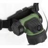 imageStreamlight 61051 Trident 80Lumen LED Headlamp with Elastic Head Strap and Rubber Hard Hat Strap Green