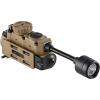 imageStreamlight 14308 Sidewinder Stalk 76Lumens Tactical Helmet Light with Flexible Stalk Includes EMount in Retail Box CoyoteIncludes Arc Rail Mount
