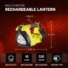 imageStreamlight 44371 Vulcan Clutch 1700Lumen Rechargeable MultiFunction Lantern with 120V100V AC12V DC Includes Heavy Duty Shoulder Strap YellowYellow