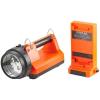 imageStreamlight 45807 EFlood LiteBox 615Lumen Rechargeable Flood Beam Lantern with Power Failure Lighting System ACDC Charging Heavy Duty Shoulder Strap and Mounting Rack Orange