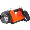 imageStreamlight 45807 EFlood LiteBox 615Lumen Rechargeable Flood Beam Lantern with Power Failure Lighting System ACDC Charging Heavy Duty Shoulder Strap and Mounting Rack Orange