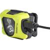 imageStreamlight 61436 Enduro Pro 200Lumen USB Rechargeable LED Headlamp with Elastic Head Strap Rubber Hard Hat Strap 3M Dual Lock Fasteners and USB Cable Yellow