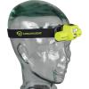 imageStreamlight 61460 USB HAZLO 250Lumen Intrinsically Safe Headlamp with 120V AC Charging System Elastic Head Strap Rubber Hard Hat Strap and 3M Dual Lock Fasteners Yellow
