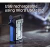 imageStreamlight 61501 Flipmate 500Lumen USB Rechargeable MultiFunction Compact Work Light RedBlue