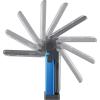 imageStreamlight 61501 Flipmate 500Lumen USB Rechargeable MultiFunction Compact Work Light RedBlue