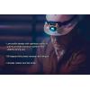 imageStreamlight 61600 Double Clutch USB 125Lumen MultiFuel LED Headlamp with Elastic Head Strap Rubber Hard Hat Strap and USB Cable Yellow