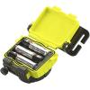 imageStreamlight 61601 Double Clutch USB 125Lumen MultiFuel LED Headlamp with Elastic Head Strap Rubber Hard Hat Strap and USB Cable BlackYellow