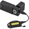 imageStreamlight 61714 Bandit Pro 180Lumen USB Rechargeable LED Headlamp with Elastic Head Strap Visor Clip and USB Cable Black