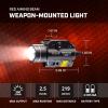 imageStreamlight 69120 TLR2 300Lumen RailMounted Tactical Weapon Light with Integrated Red Aiming Laser Includes Key Kit for Select Handguns Black