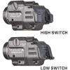 imageStreamlight 69414 TLR8 X 500Lumen Tactical Weapon Light with Integrated Red Aiming Laser for Select Handguns Includes Rear Switch Options Mounting Kit and Keys Black