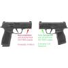 imageStreamlight 69417 TLR8 X sub 500Lumen RailMounted Tactical Weapon Light with Integrated Red Aiming Laser Exclusively for Sig Sauer P365XL Closed Rail Systems Only Black