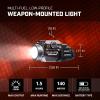 imageStreamlight 69429 TLR7 X 500Lumen Compact Tactical Weapon Light with High ampamp Low Paddle Switches and Key Kit Flat Dark EarthBlack