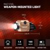 imageStreamlight 69429 TLR7 X 500Lumen Compact Tactical Weapon Light with High ampamp Low Paddle Switches and Key Kit Flat Dark EarthFlat Dark Earth