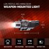 imageStreamlight 69446 TLR RM 1 500Lumen RailMounted Tactical Weapon Light with Integrated Red Aiming Laser and Key Kit Black