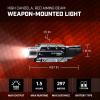 imageStreamlight 69447 TLR RM 2 1000Lumen RailMounted Tactical Weapon Light with Integrated Red Aiming Laser Remote Pressure Switch and Key Kit Black